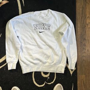 white crewneck